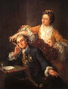William Hogarth David Garrick and His Wife oil painting picture wholesale